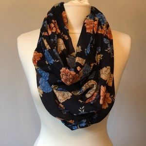 Floral Scarf-infinity